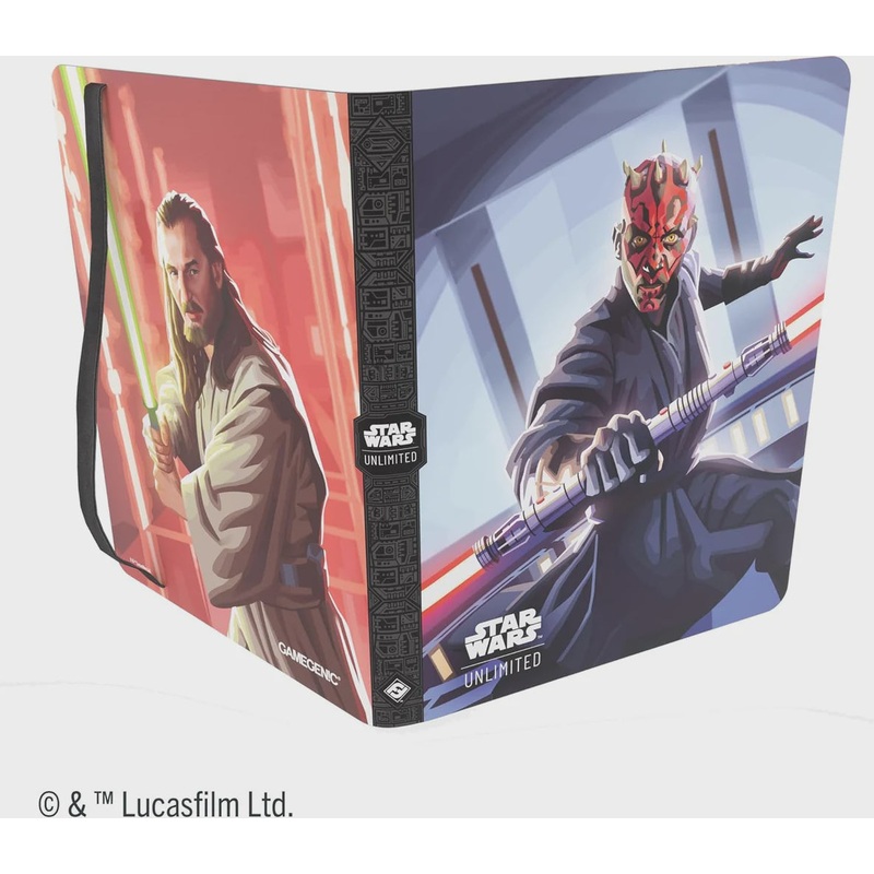 GameGenic – Star Wars Unlimited – Casual Album 18 Pocket (Qui-Gon & Maul)