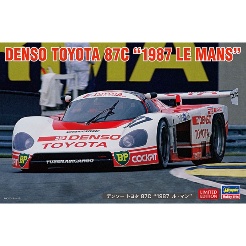 Hasegawa – 1/24 Denso Toyota 87C 1987 Le Mans