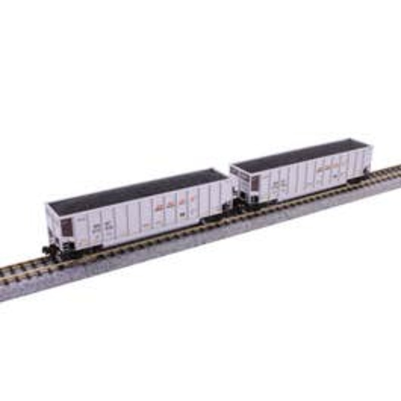 Kato 106-4633 N Bethgon Coalporter 8 Car Set BNSF Swoosh