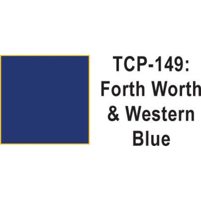 Tru Color TCP-149 Fort Worth and Western Blue 1 ounce