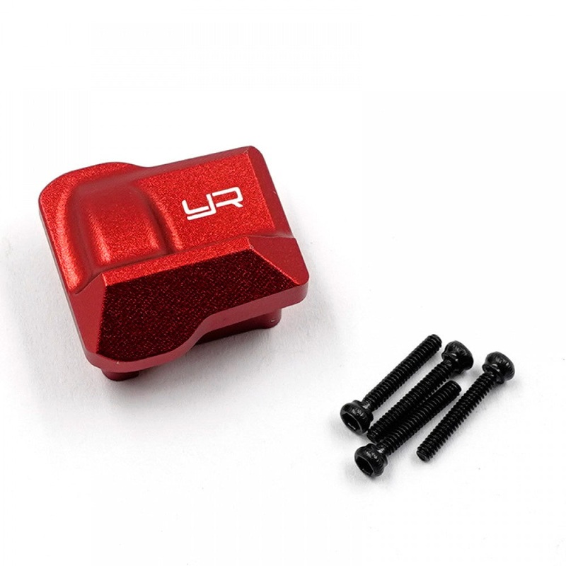 Yeah Racing – Alum. Front or Rear Diff Cover TRX-4M (Red)