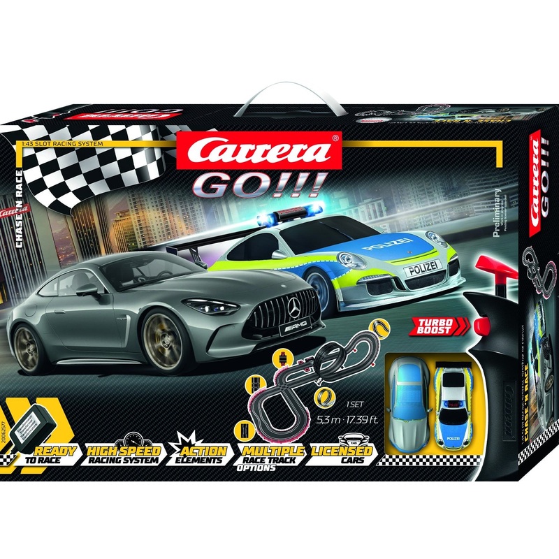 Carrera – GO!!! Chase ‘n Race Set 5.3m