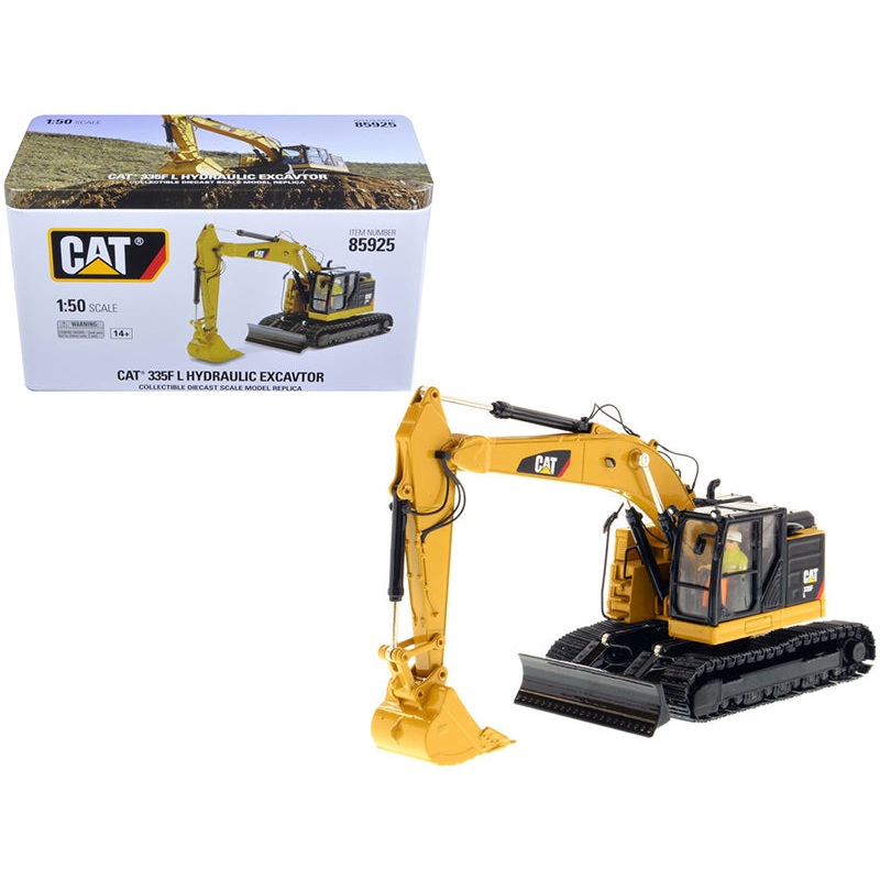 CAT Caterpillar 335F LCR with Operator “High Line Series” 1/50 Diecast Model by Diecast Masters