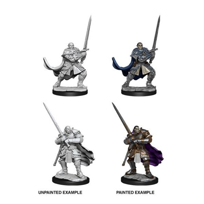 D&D Nolzur’s Marvelous Miniatures: Half-Orc Paladin Male