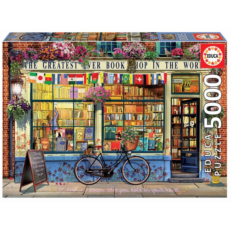 Educa – Greatest Bookshop In The World (5000pc)