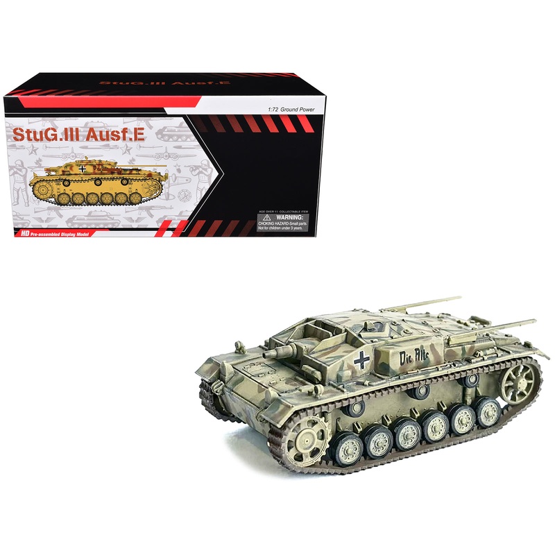 Germany StuG.III Ausf.E Tank “Kampfgruppe Schill Slovakia” (1944) “NEO Dragon Armor” Series 1/72 Plastic Model by Dragon Models
