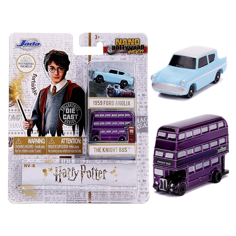 “Harry Potter” 2 piece Set “Nano Hollywood Rides” Diecast Models by Jada
