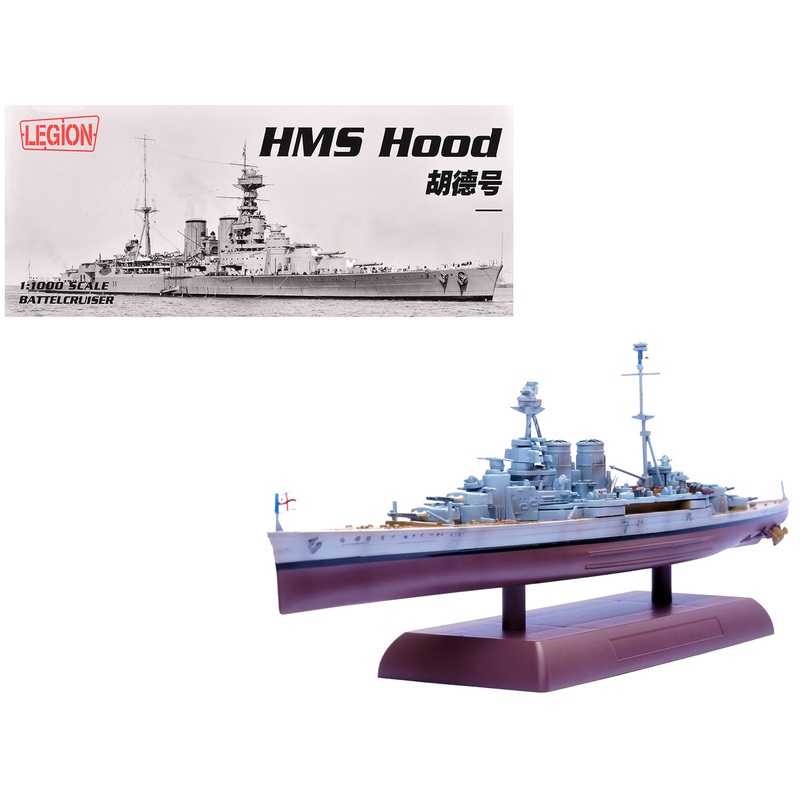 HMS Hood Battlecruiser “British Royal Navy” 1/1000 Diecast Model by Legion