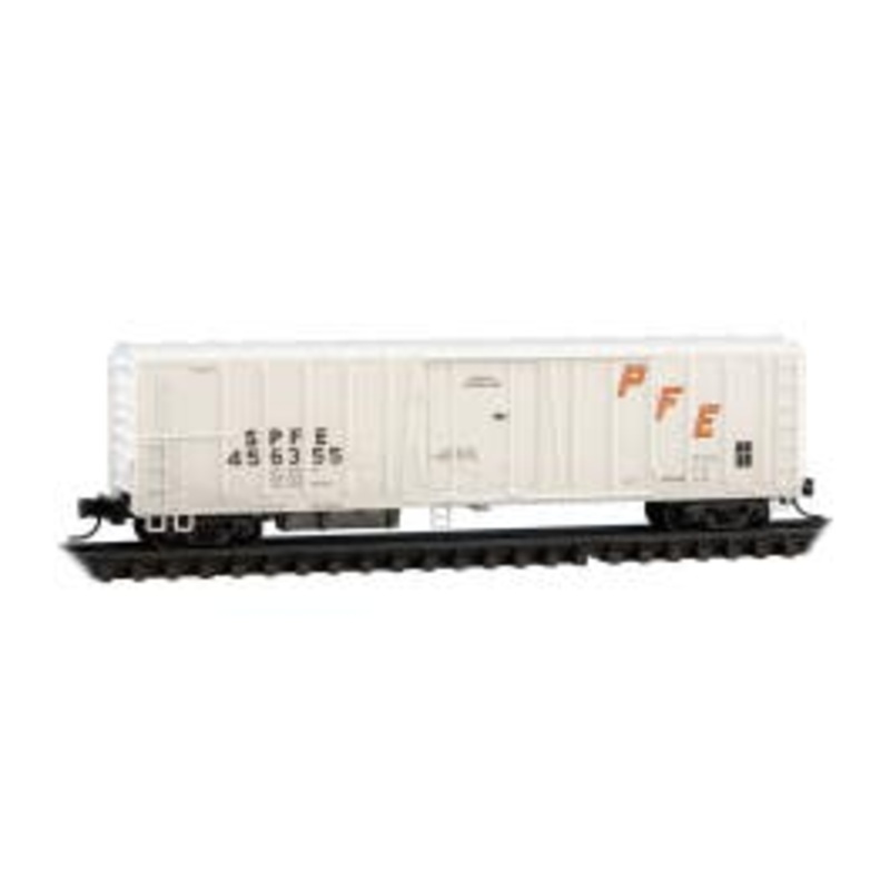 Micro Trains 08100070 N Rib Side Mechancial Reefer Pacific Fruit Express – Rd# 456355