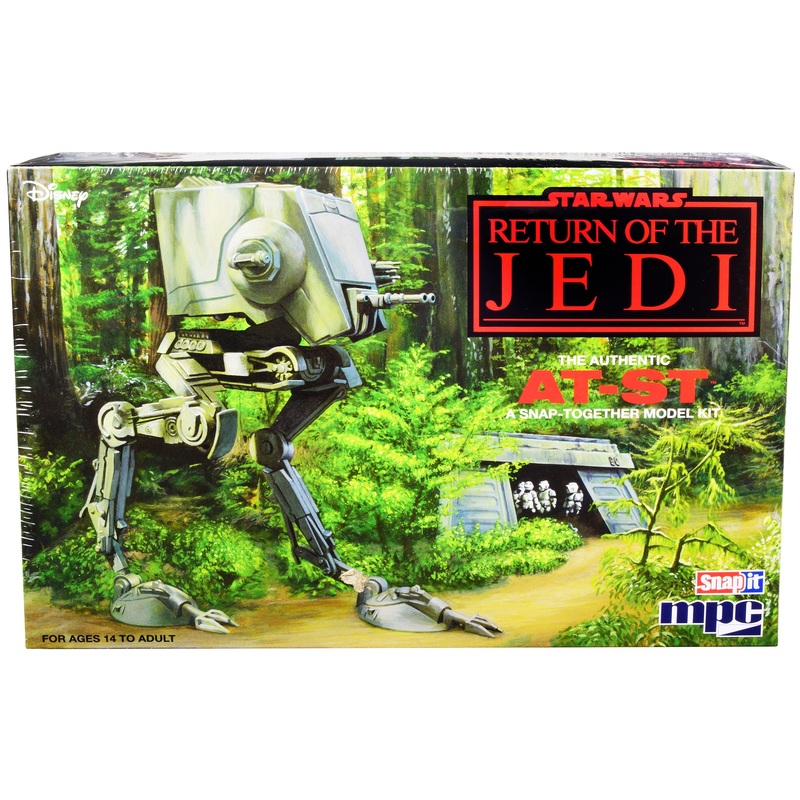 Skill 2 Snap Model Kit AT-ST “Star Wars: Return of the Jedi” Movie Scale Model by MPC