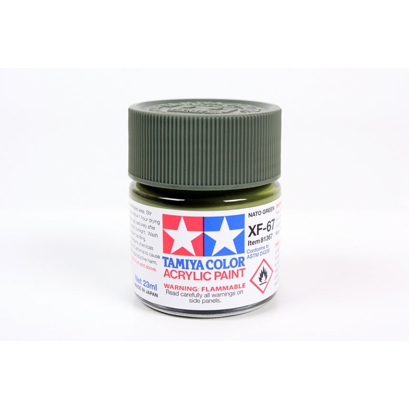 Tamiya – XF-67 NATO Green Acrylic (23ml)