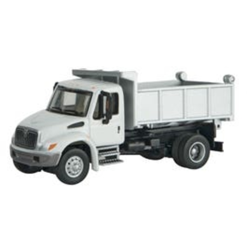 Walthers #949-11635 International 4300 Single-Axle Dump Truck – White
