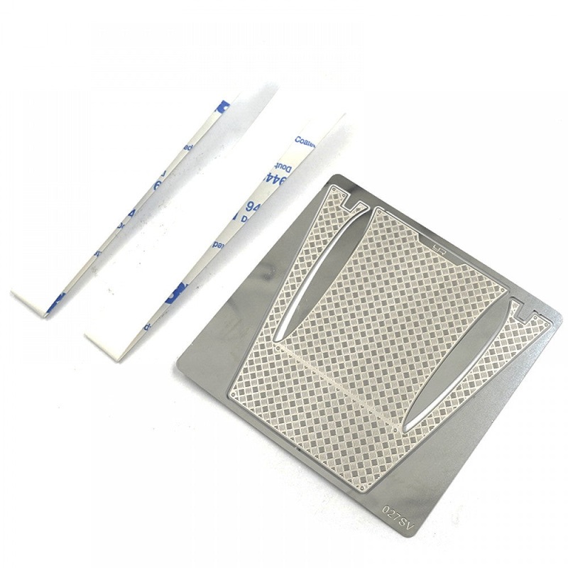 Yeah Racing – Stainless Engine Cover Diamond Plate TRX-4M (Defender)