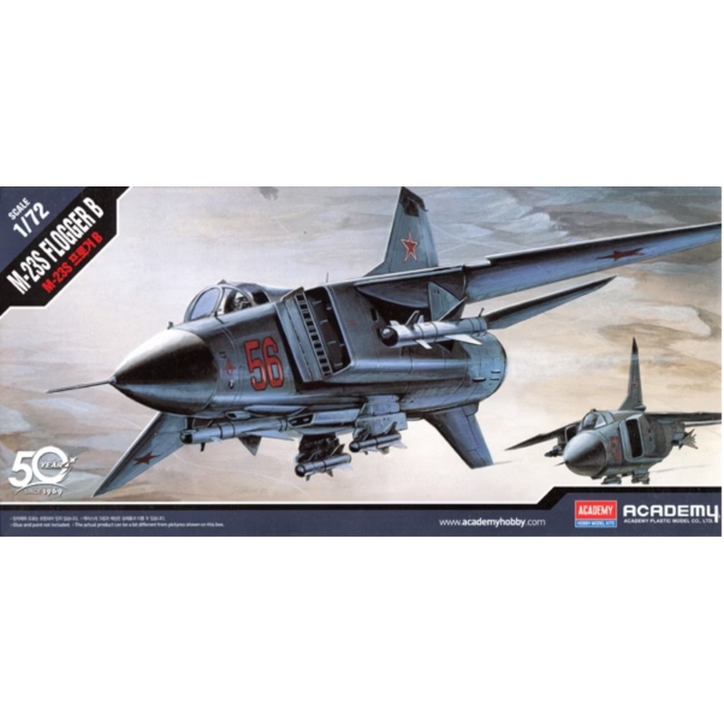 Academy – 1/72 Mig-23s Flogger-B