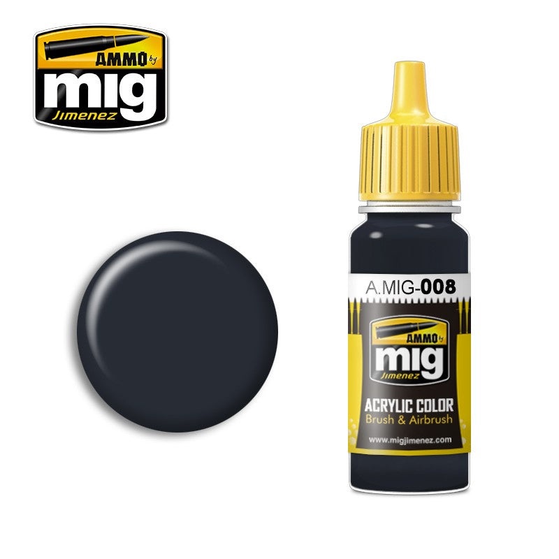 AMMO – 008 RAL 7021 Dunkelgrau (17ml)