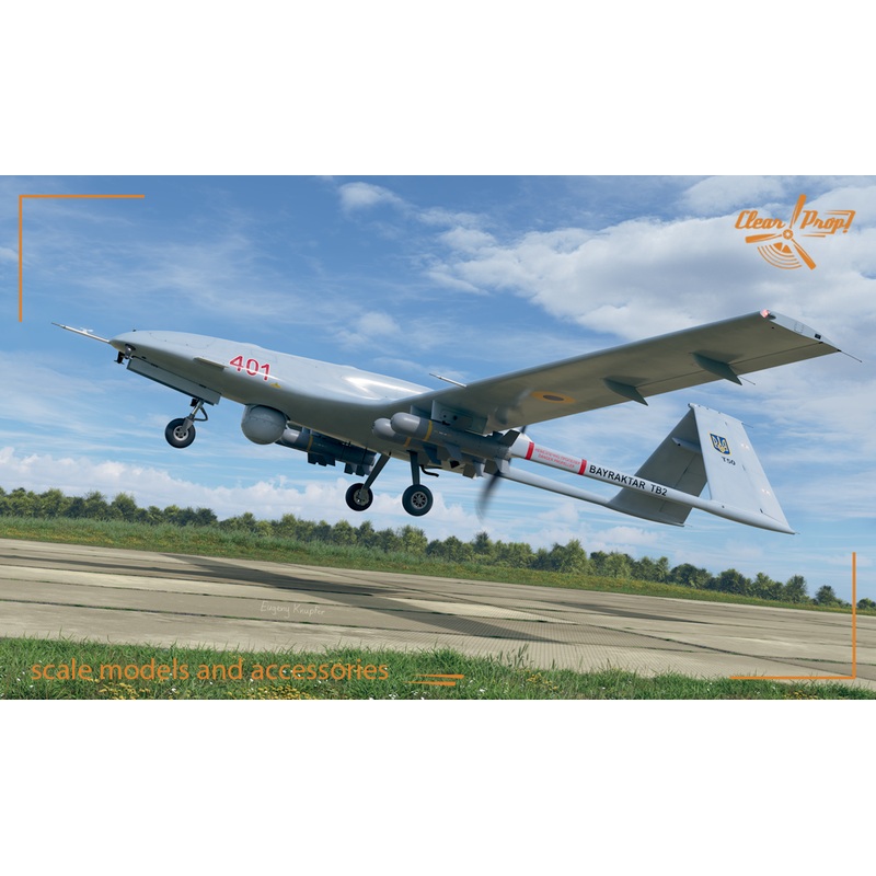 Clear Prop – 1/48 TB.2 Unmanned Aerial Vehicle