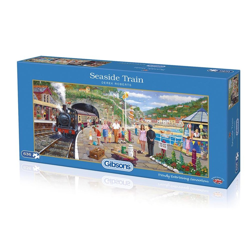 Gibsons – Seaside Train (636pcs)