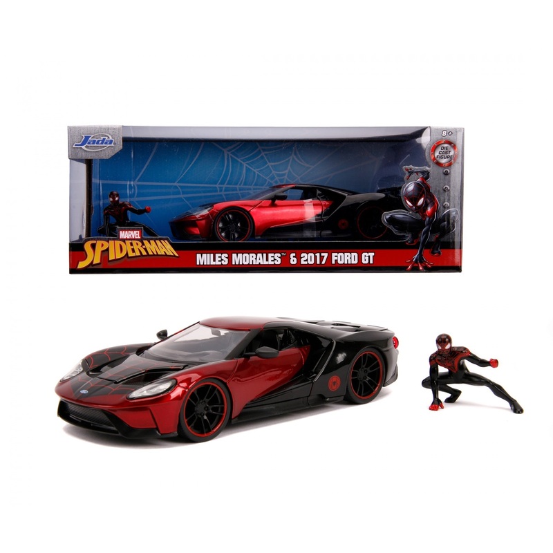 Jada – 1/24 Miles Morales & Ford Mustang GT 2017 (Marvel)
