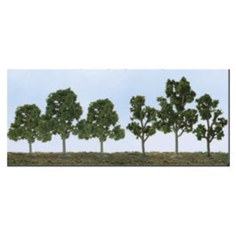 JTT 92120 Bulk Deciduous 2.5″ to 4.5″ Scenic N to HO Scale: Deciduous, Sycamore, 40/pk