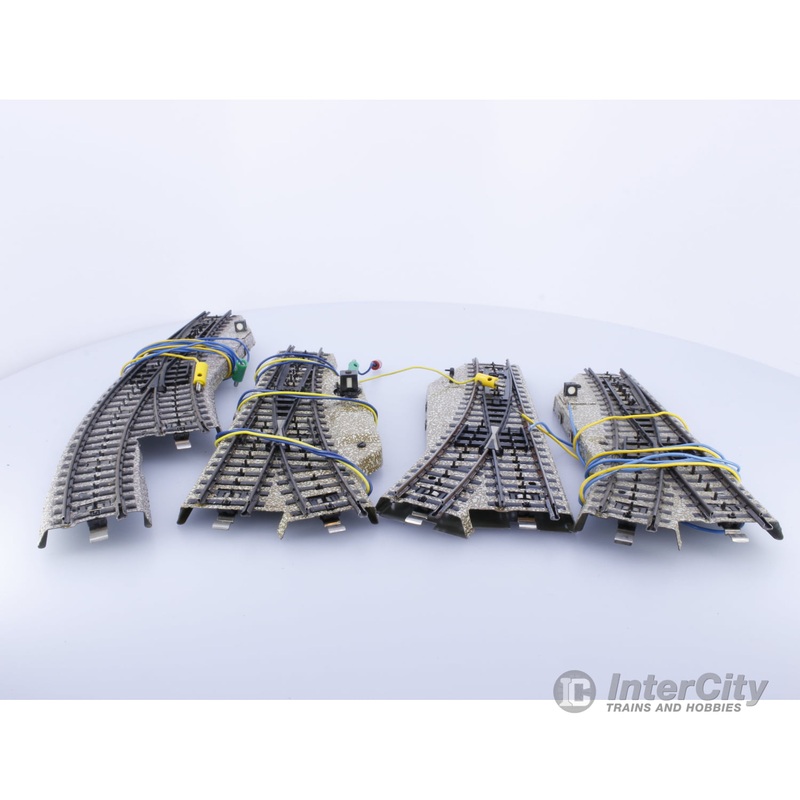 Marklin 5221/5203/5141/5221 (Manual) HO M Track Turnout Lot (2nd Hand)