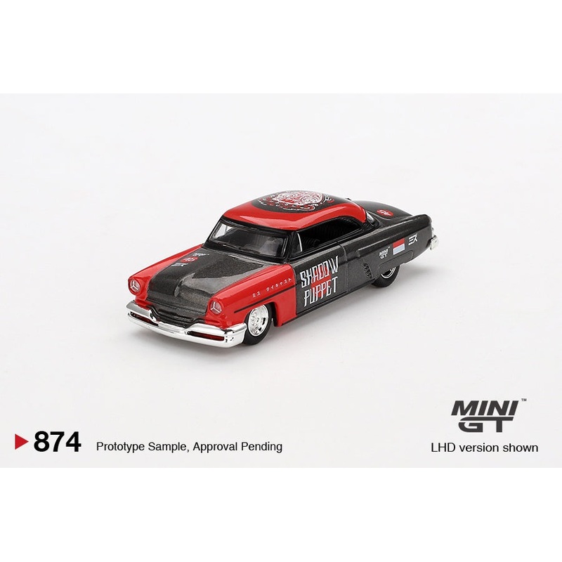 Mini GT – 1/64 Lincoln Capri Hot Rod 1954 “Shadow Puppet”