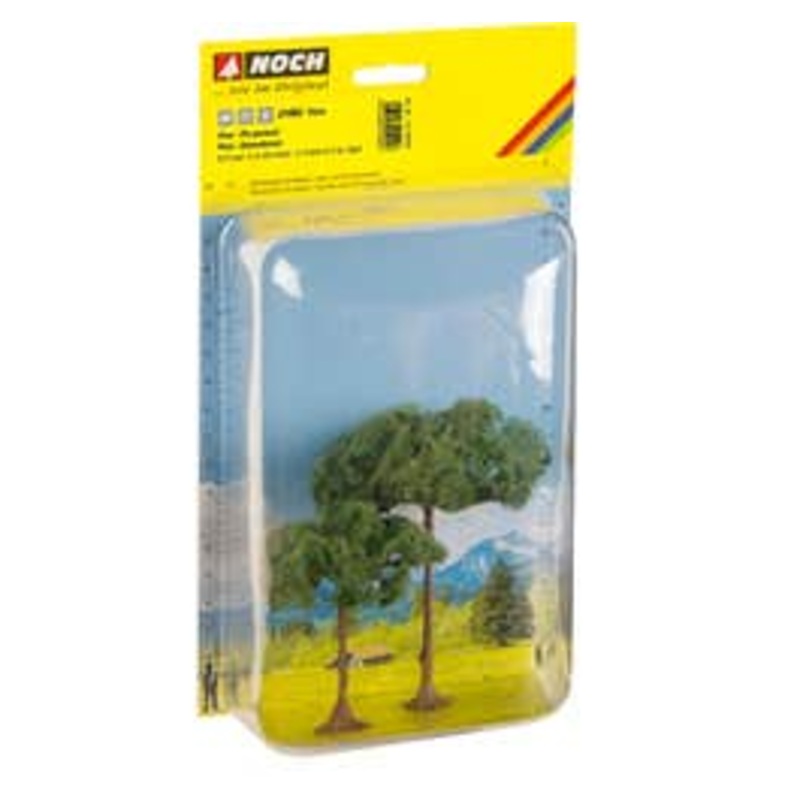 NOCH 21992  HO Stone Pine Trees (2)