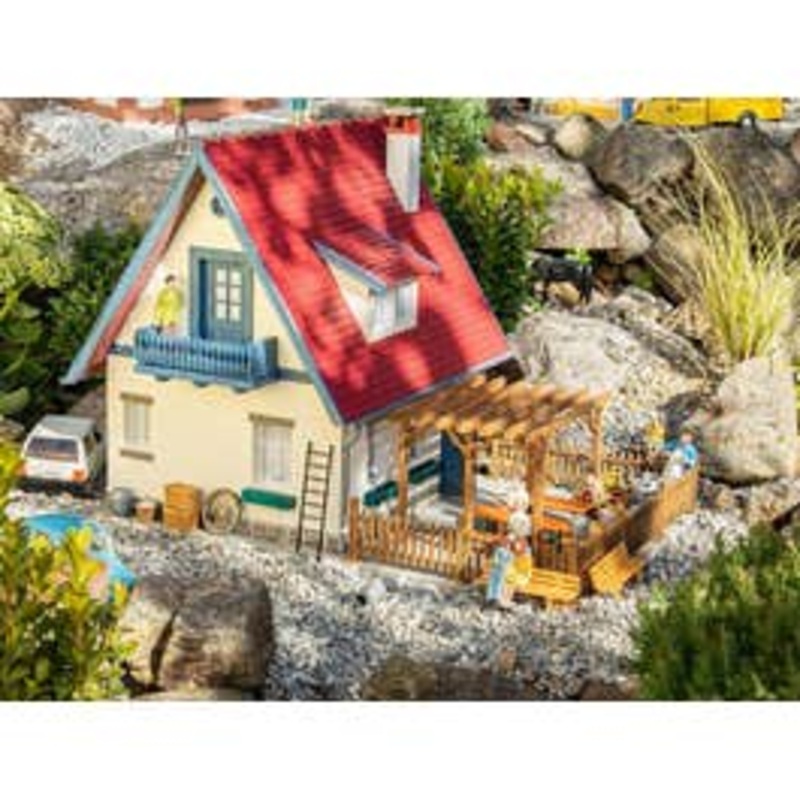 Pola 331084  G One-family house with Pergola – Kit