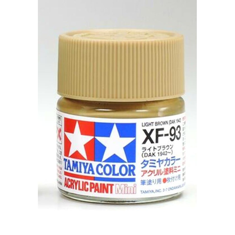 Tamiya – XF-93 Light Brown Mini Acrylic (10ml)