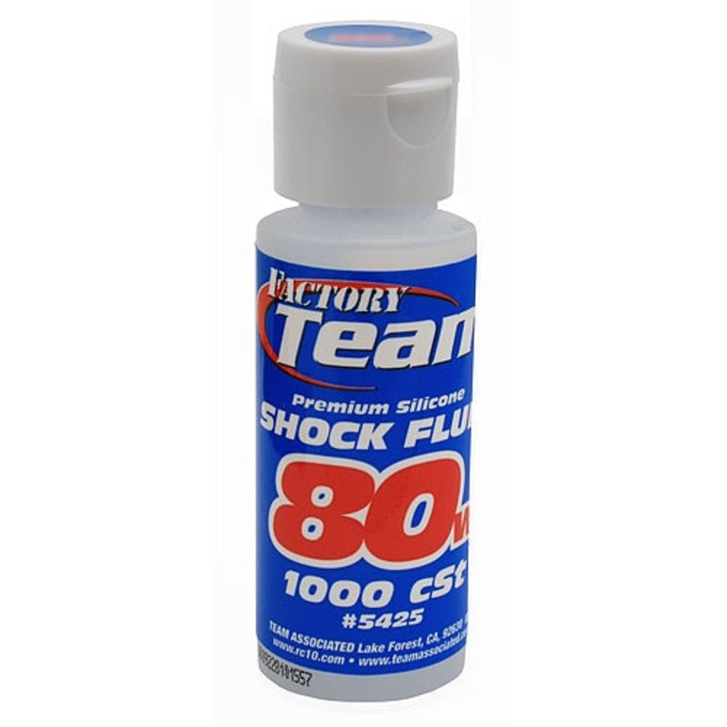 Team Associated – Silicone Shock Oil 80W (59ml)
