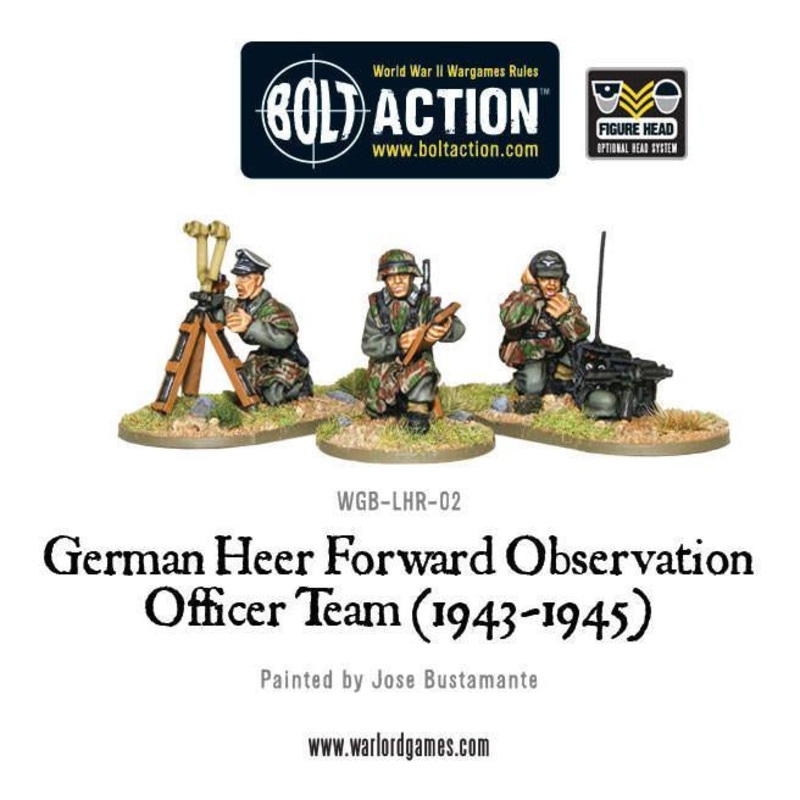 Warlord – Bolt Action  German Heer Forward Observation Team (FOO)