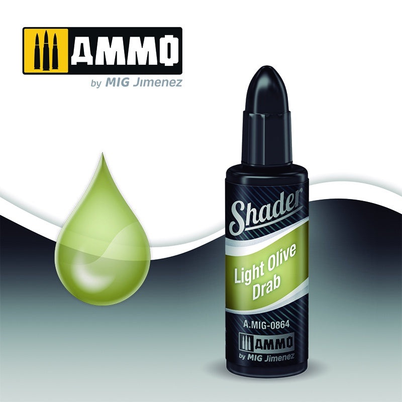 AMMO – 0864 Light Olive Drab Shader