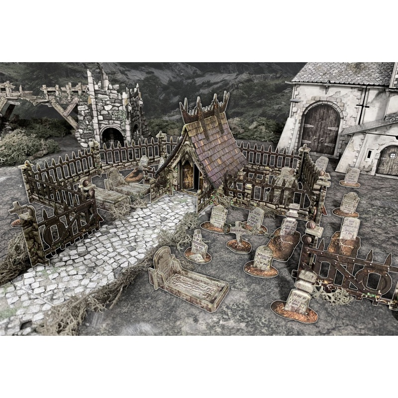 Battle Systems Fantasy Terrain – Graveyard
