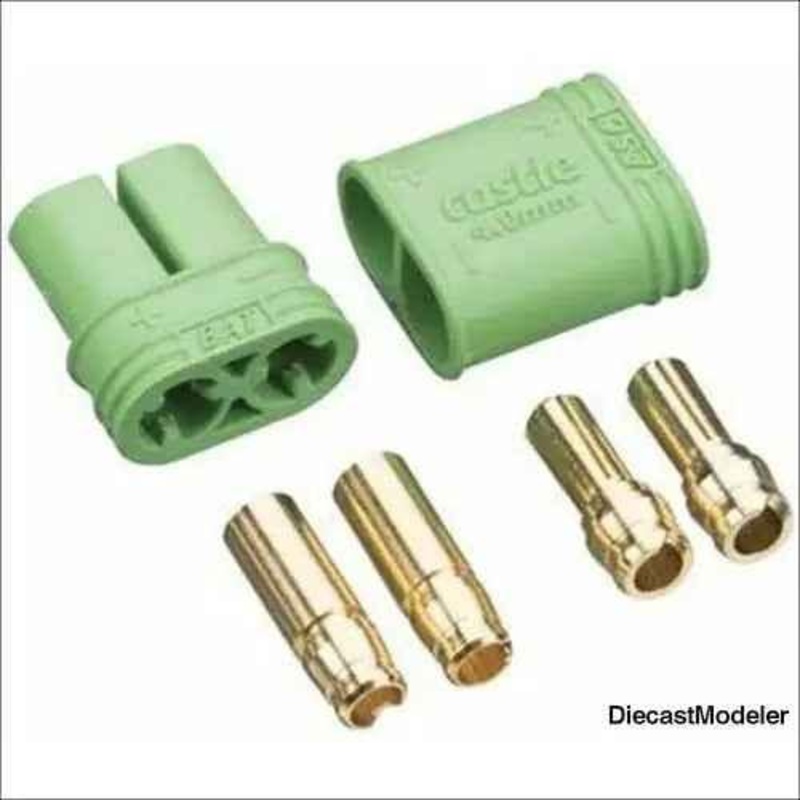 Castle Creations 4mm Polarized Bullet Connector Set