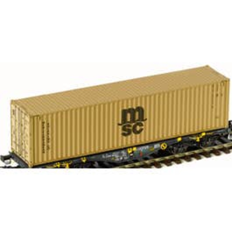PT Trains 100320 HO Container 40HC MSCU
