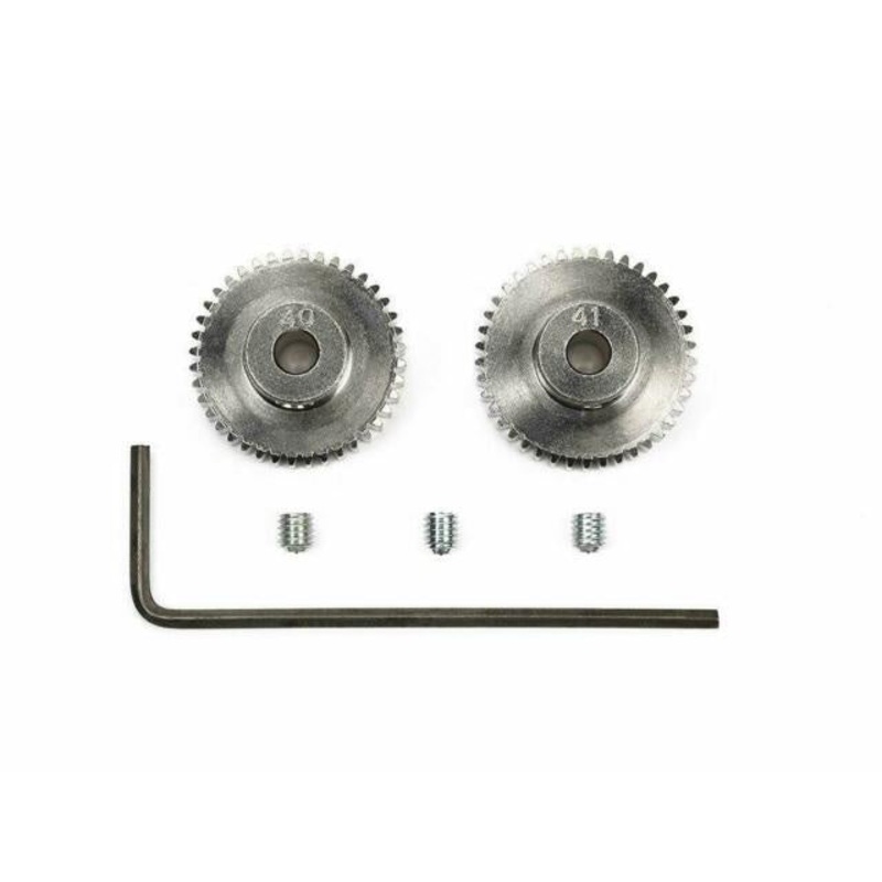 Tamiya – 0.4 Alu. Pinion Gear (40/41T)