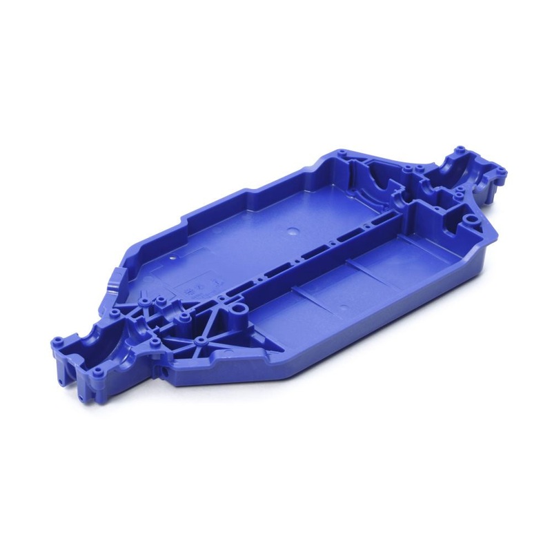 Tamiya – TT02 Hard Lower Deck (Blue)