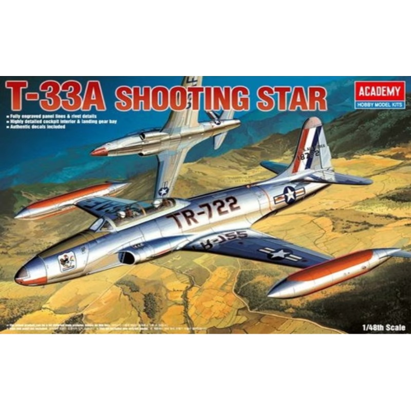 Academy – 1/48 T-33A Shooting Star