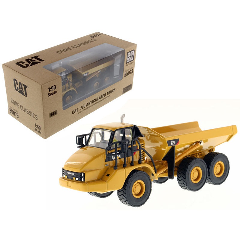 CAT Caterpillar 725 Articulated Truck with Operator “Core Classics Series” 1/50 Diecast Model by Diecast Masters