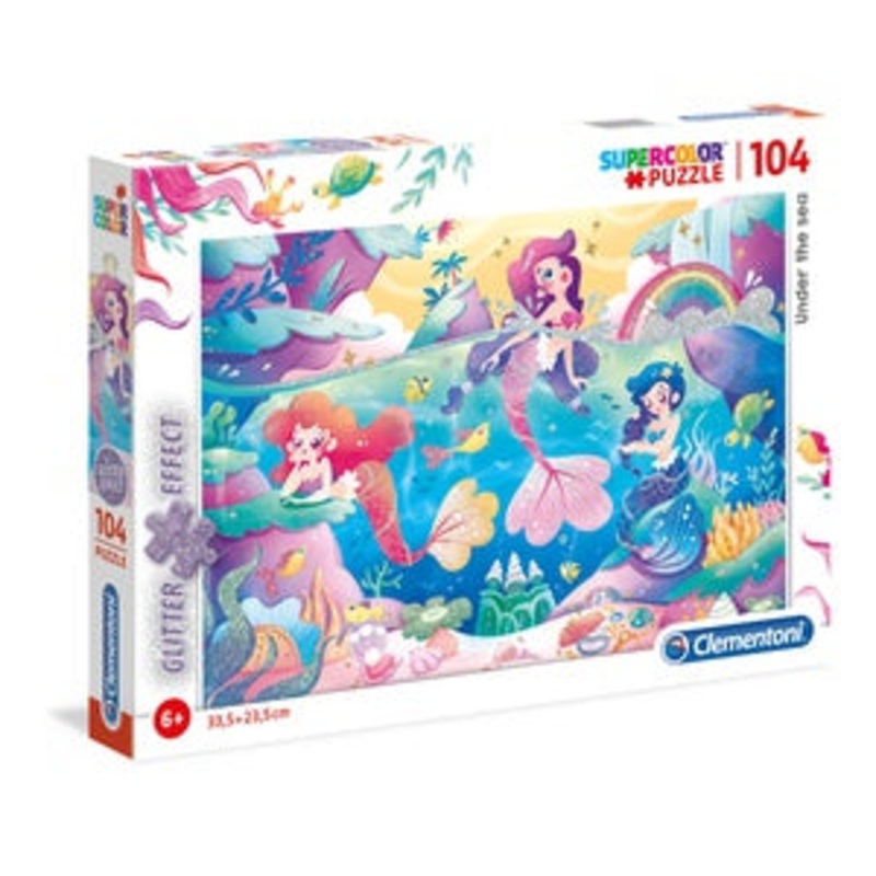 Clementoni – Under The Sea Glitter (104pcs)
