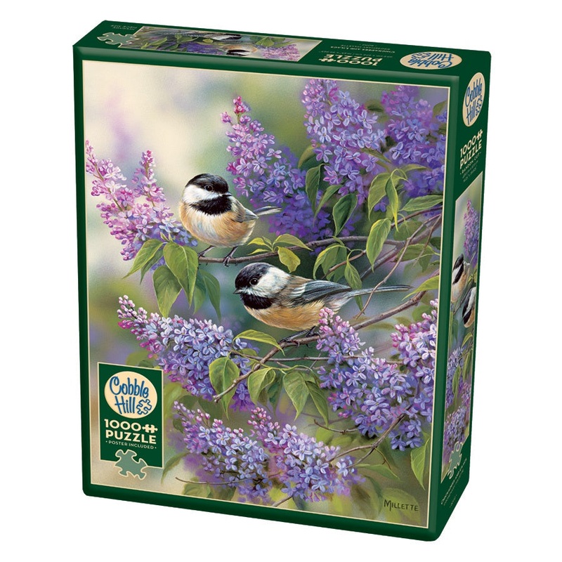 Cobble Hill – Chickadees and Lilacs (1000 pcs)