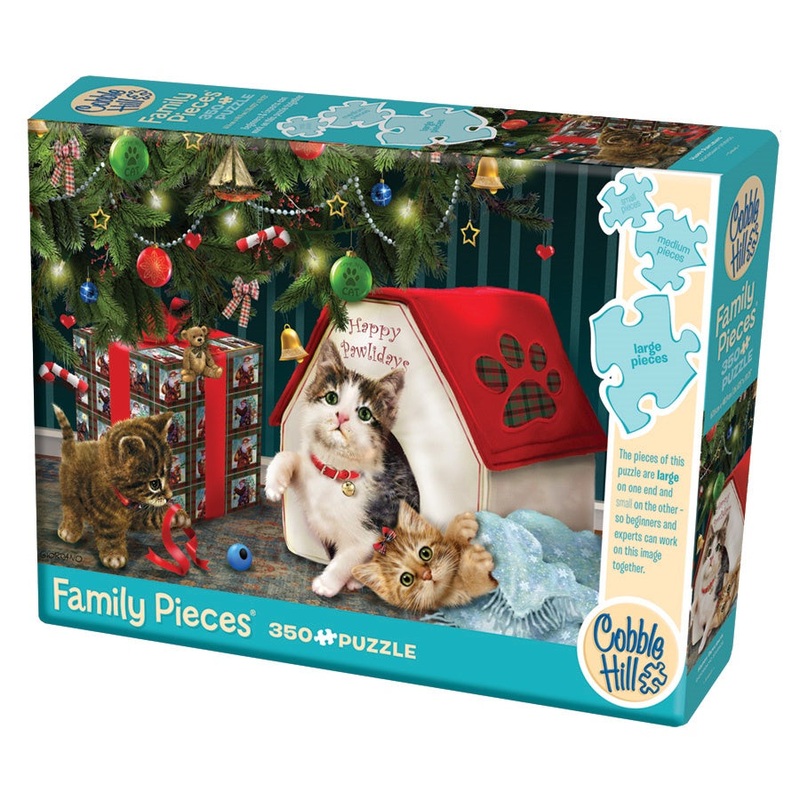 Cobble Hill – Happy Pawlidays (Family) (350 pcs)