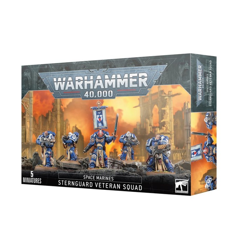 GW – Warhammer 40k Space Marines: Sternguard Veteran Squad  (48-49)