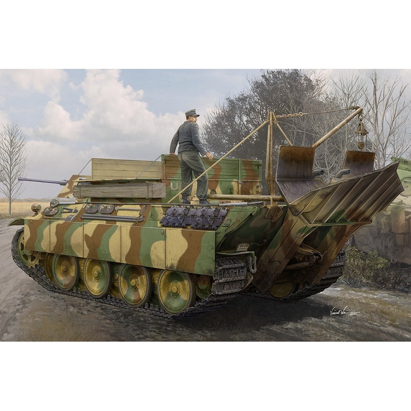 Hobby Boss – 1/35 German Sd.Kfz.179 Bergepanther Ausf.G (84553)
