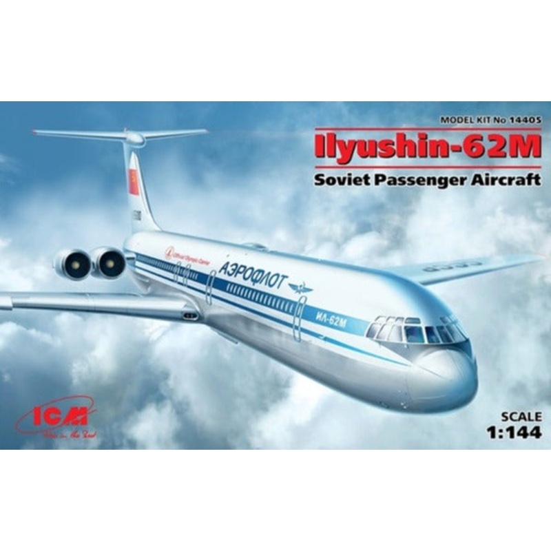 ICM – 1/144 Ilyushin-62M Airliner