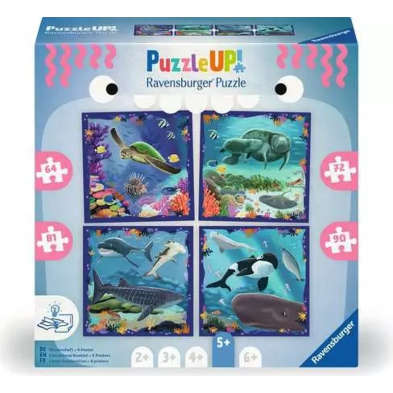 Ravensburger – Sea Animals (64-72-81-90pcs)