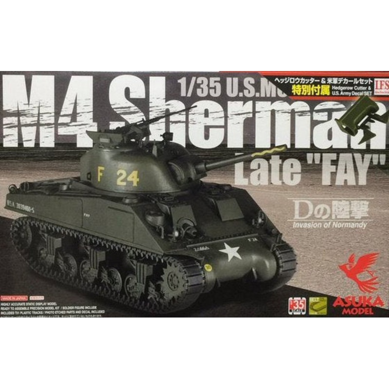 ASUKA – 1/35 M4 Sherman Late “Fay”