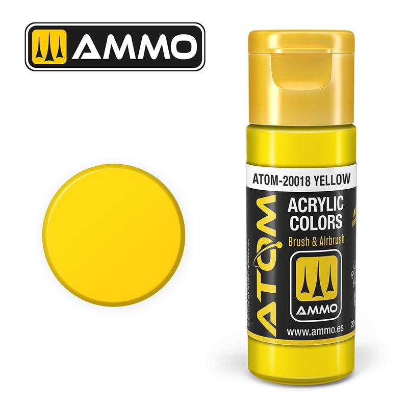 ATOM – 20018  Yellow (20ml)