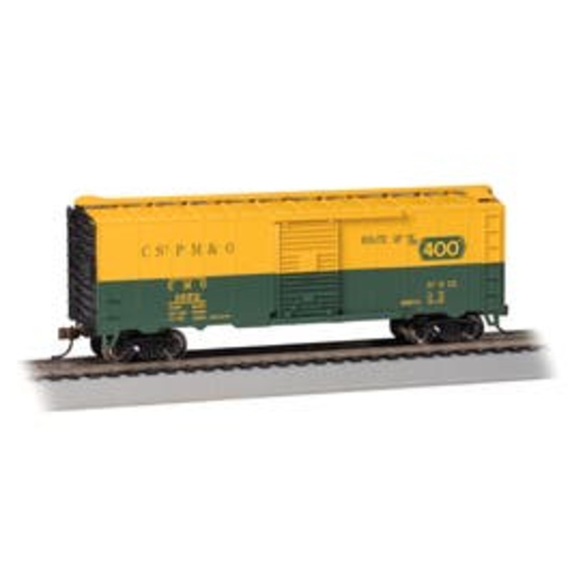 Bachmann 16023  HO CHICAGO, ST. PAUL, MINNEAPOLIS & OMAHA #1672 (OMAHA ROAD) Boxcar