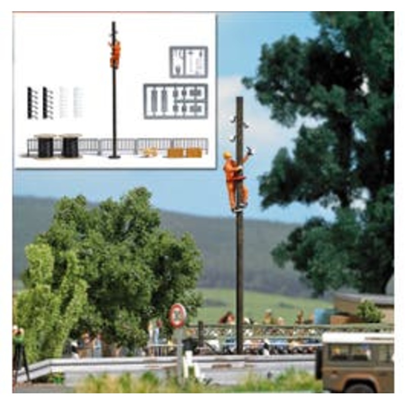 Busch 7837  HO Action Set: Mast Climber kit