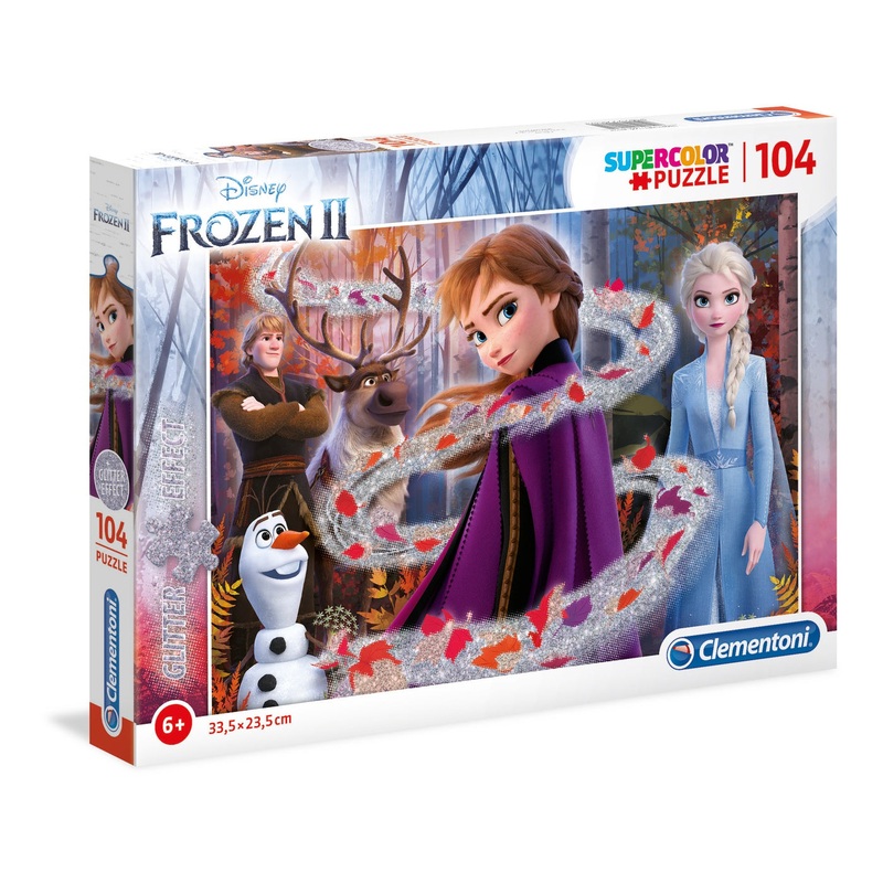 Clementoni – Frozen 2 – Glitter (104pcs)